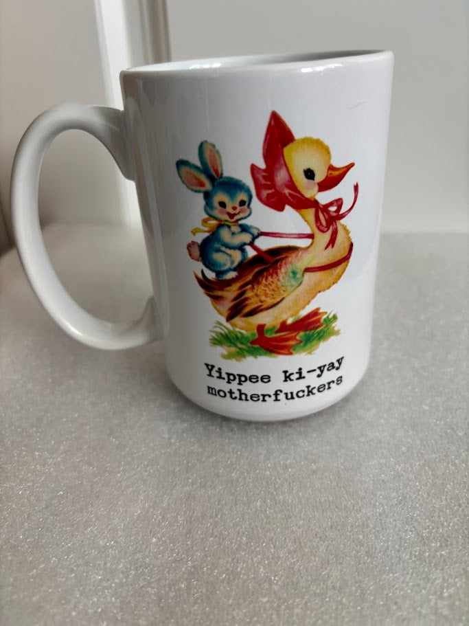 Yippee Ki-Yay, Motherfuckers 15-ounce Ceramic Mug