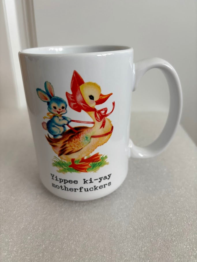 Yippee Ki-Yay, Motherfuckers 15-ounce Ceramic Mug